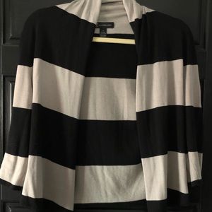 INC International Concepts open cardigan; S